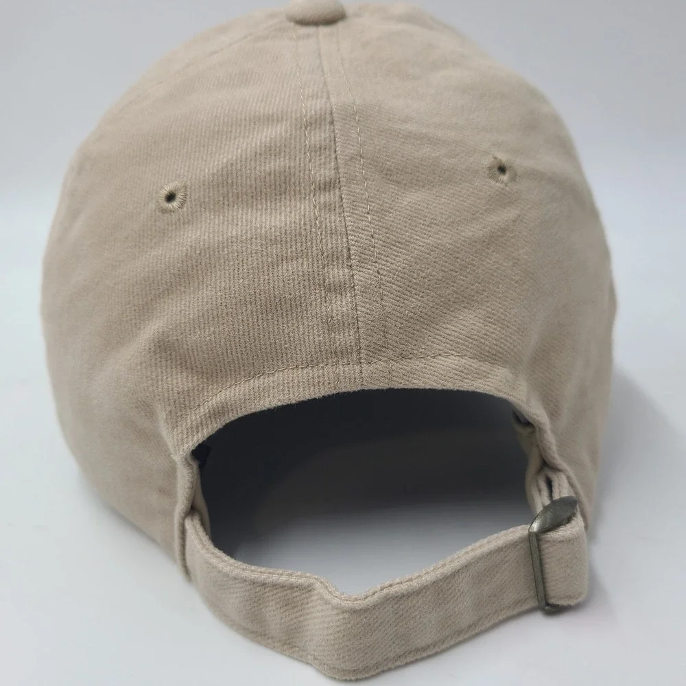Vintage Jerome Arizona Hat Strapback Beige State Flag Logo Casual Travel Dad Men